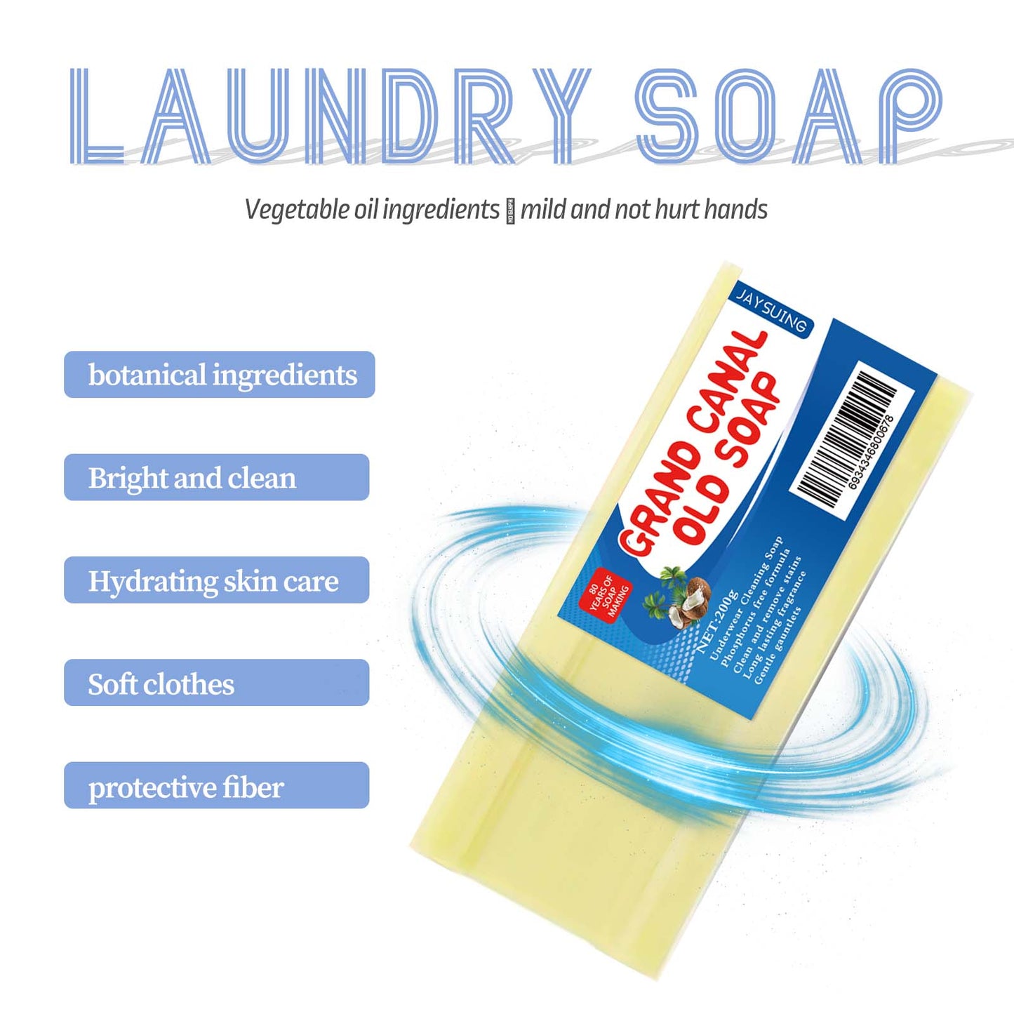 Laundry Soap Laundry Cleaning Oil Stains Spots Underwear Soap Hand Deep Cleaning Bathroom Organizer Bins