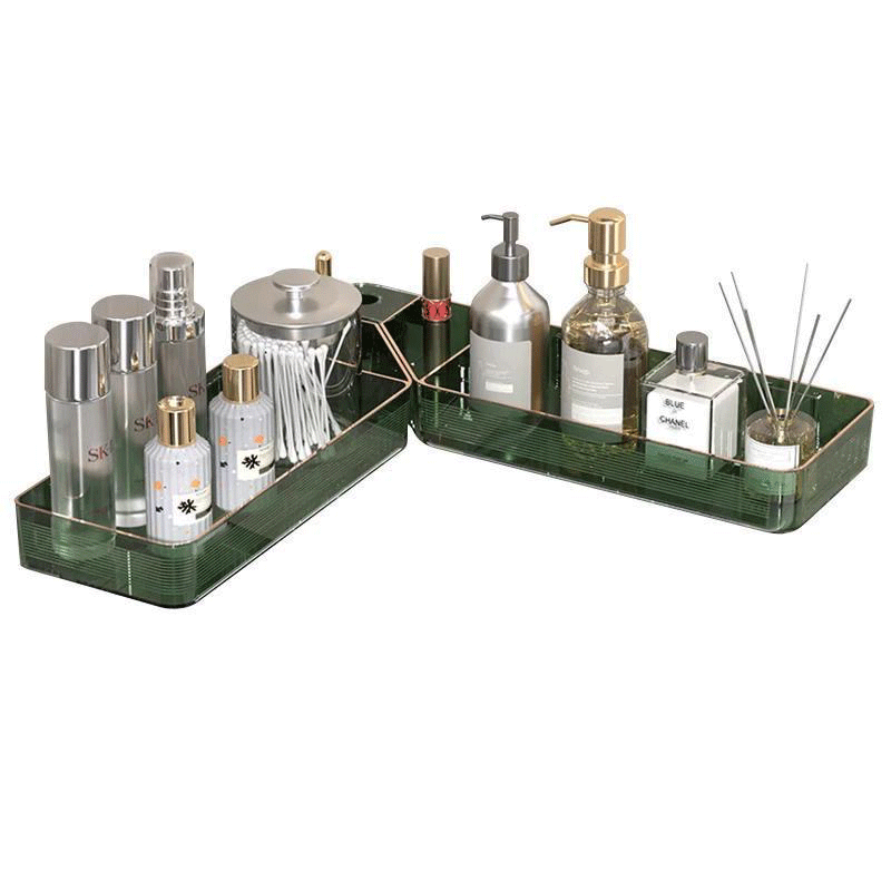 Wall-Mounted No-Punching Corner Shelf,Corner Shower Shelf, Strong Adhesive Shelf, Neat Shower Storage and Soap Holder