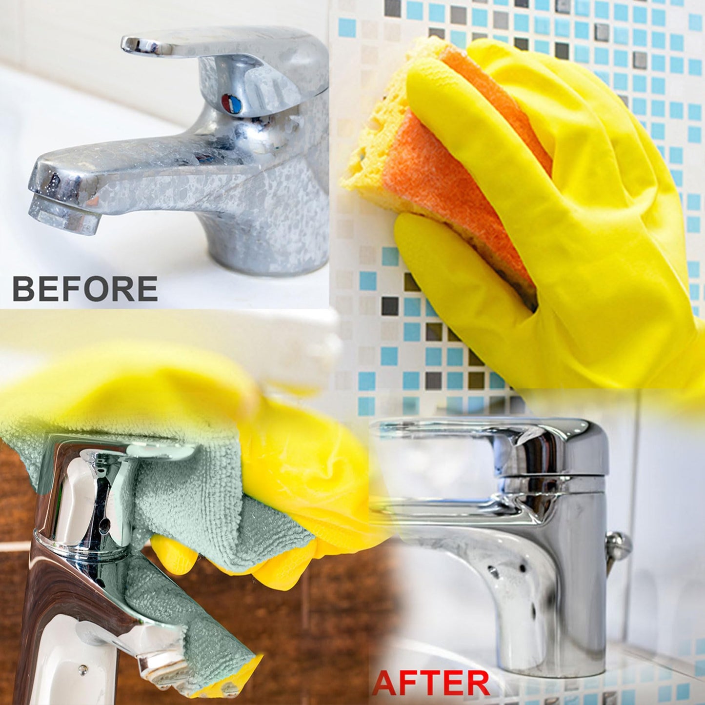 60ml Bathroom Descaler Spray, Bathroom Descaler Stubborn Stains Cleaner, All Purpose Bathroom Bubble Cleaner