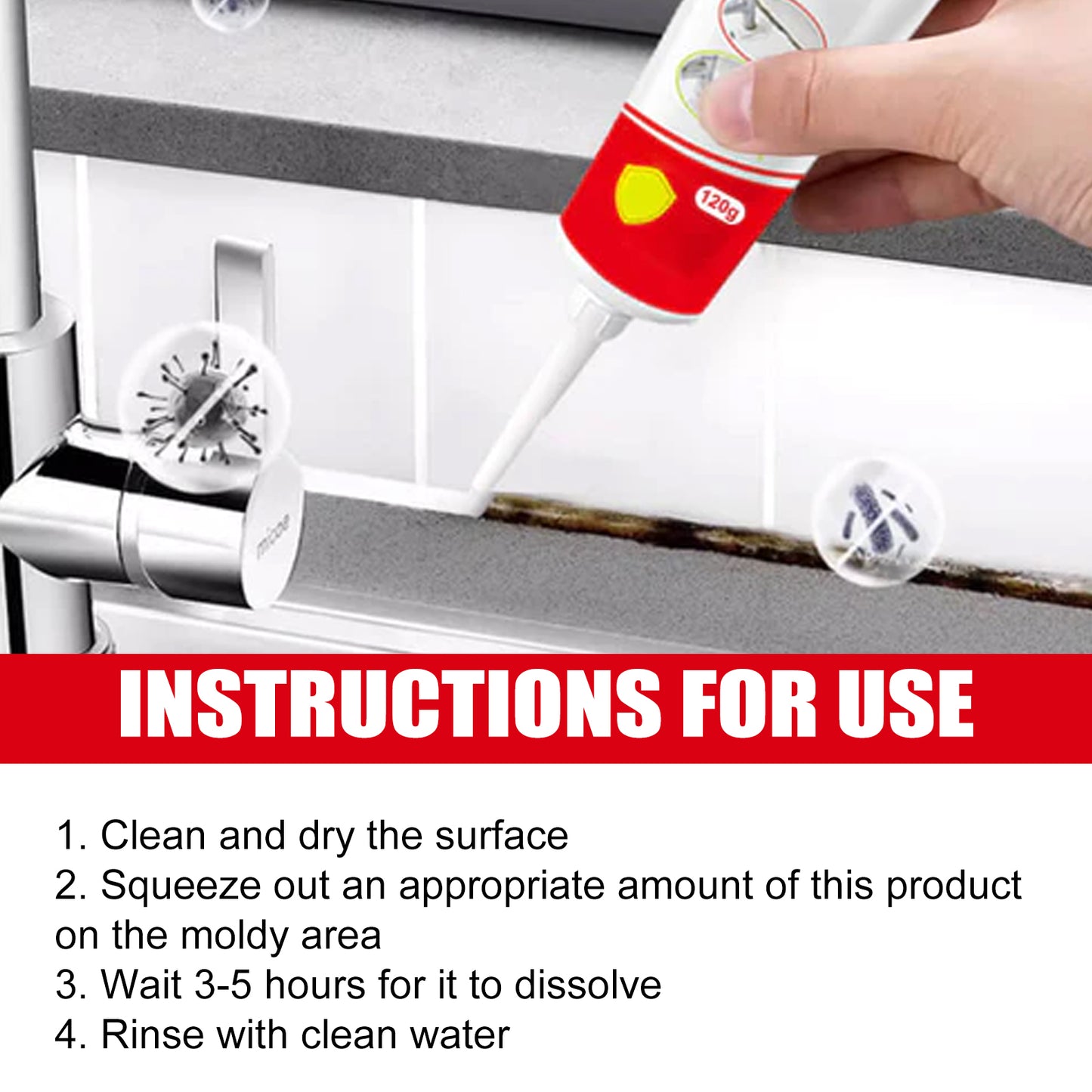 Magic Remover Gel, Household Remover Gel, Cleaner Remover Gel, Cleaning Home Tile Bathtub Remover Gel For Washing Machine Fridge Bathroom Shower
